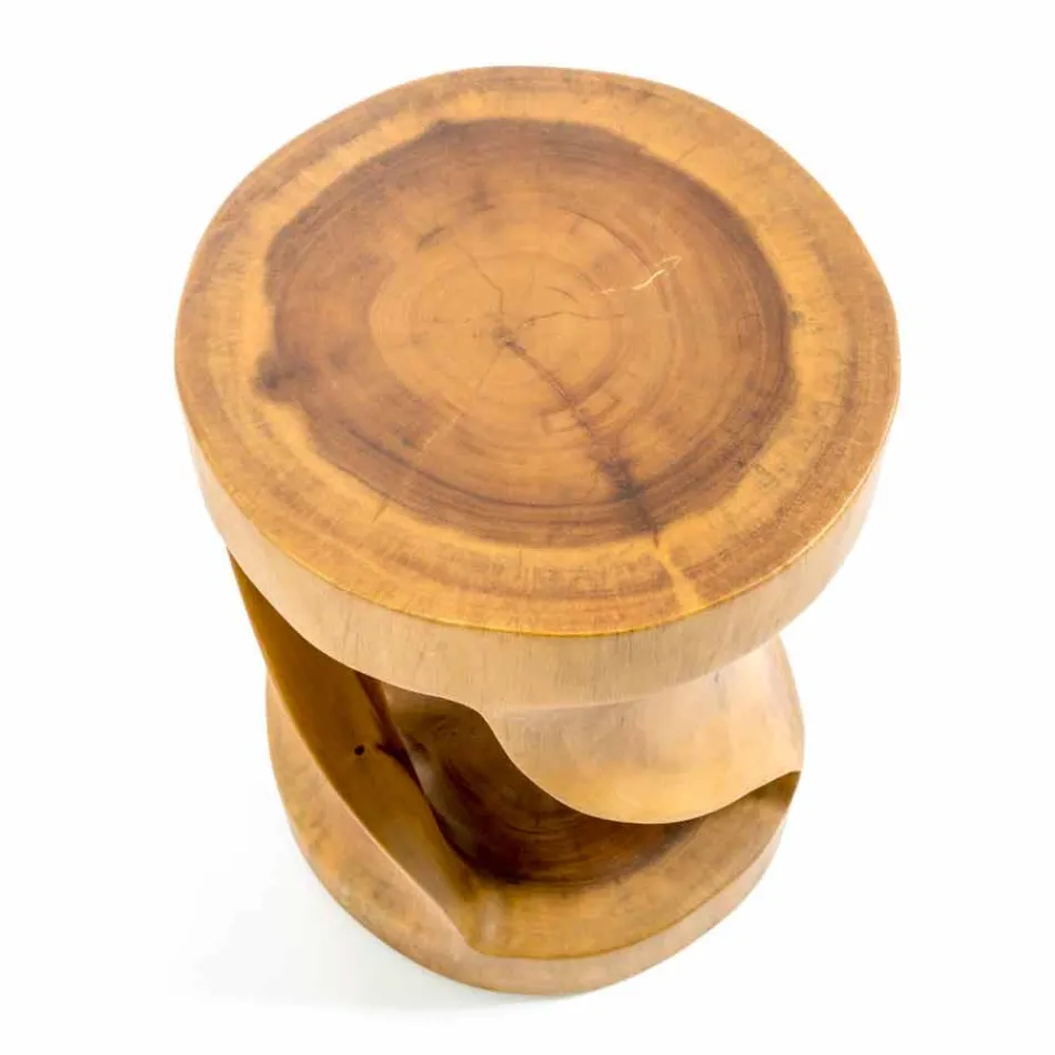 Modern design suspended bathroom furniture set in solid surface Brusson Viadurini