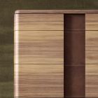 Modern design solid wood dresser Grilli York made 100 % in Italy Viadurini