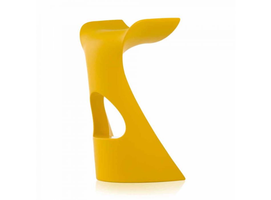 Colored high stool Slide Koncord modern design made in Italy Viadurini