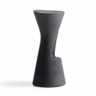 High Garden Stool in Colored Polyethylene Made in Italy - Desmond Viadurini