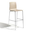 High Stool in Technopolymer and Steel Made in Italy 2 Pieces - Garland Viadurini