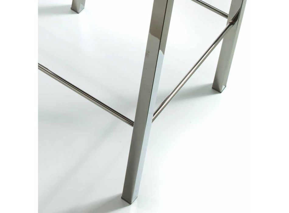 Floyd bar stool / kitchen H 96 cm, modern design, made in Italy Viadurini