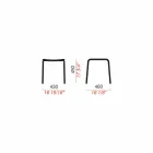 Low Stool in Outdoor Painted Aluminum Made in Italy - Sondra Viadurini