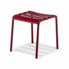 Low Stool in Outdoor Painted Aluminum Made in Italy - Sondra Viadurini