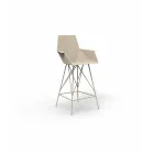 Faz Vondom garden stool with armrests, H 102 cm, modern design Viadurini