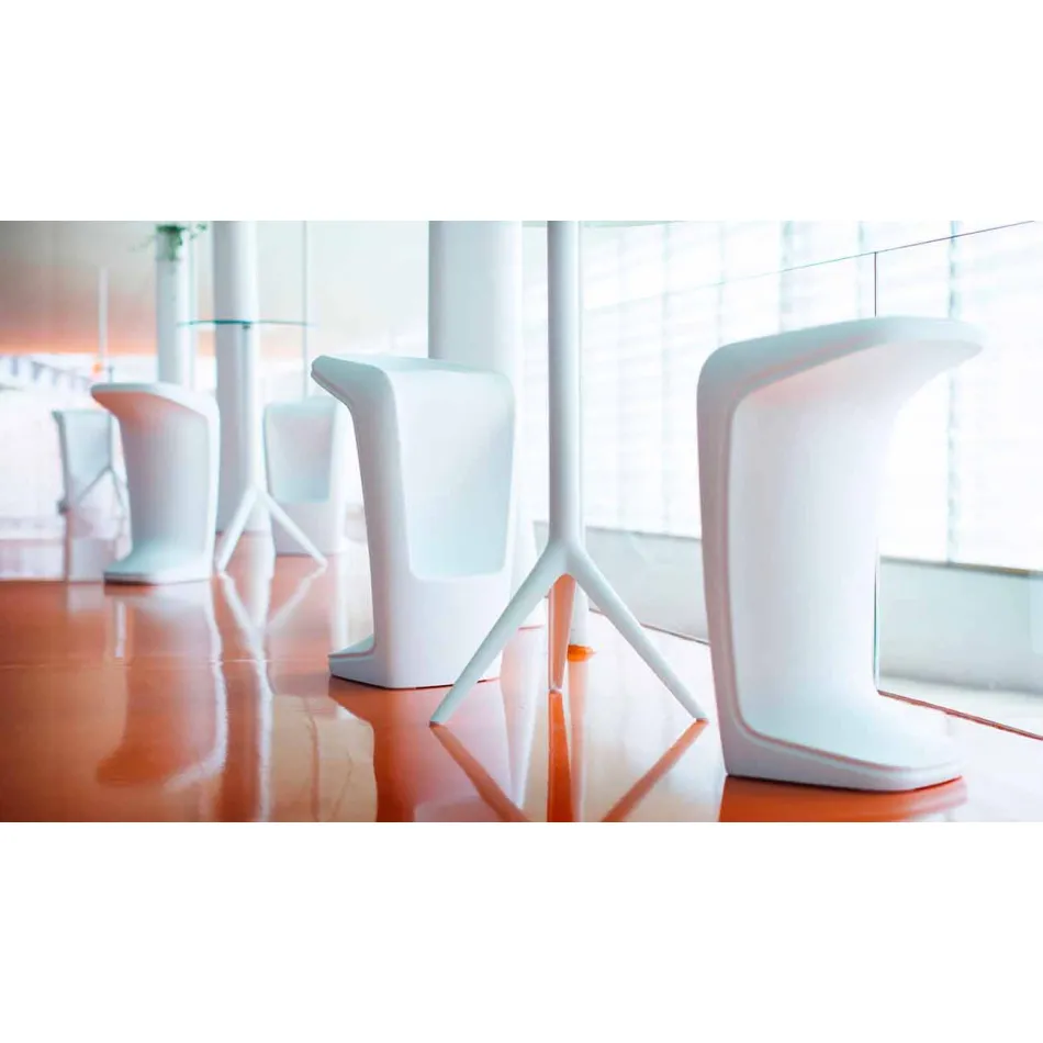 Ufo by Vondom modern design outdoor stool in polyethylene Viadurini