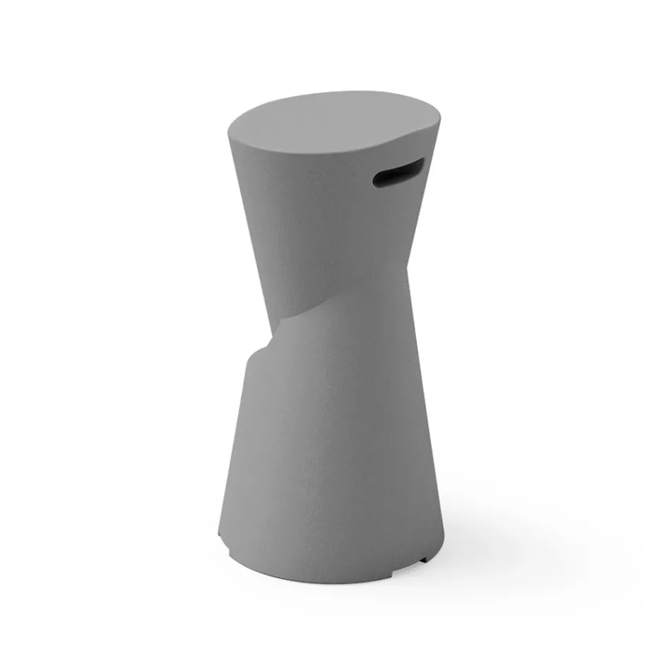 Outdoor Stool in Polyethylene 7 Colors Made in Italy - Cream  Viadurini