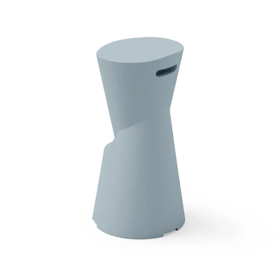 Outdoor Stool in Polyethylene 7 Colors Made in Italy - Cream  Viadurini