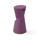 Outdoor Stool in Polyethylene 7 Colors Made in Italy - Cream  Viadurini