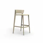 Africa H 95cm modern outdoor stool by Vondom, in polypropylene Viadurini