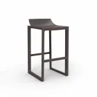 Wall Street Vondom outdoor stool, polypropylene and fiberglass Viadurini