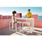 Wall Street Vondom outdoor stool, polypropylene and fiberglass Viadurini