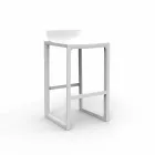 Wall Street Vondom outdoor stool, polypropylene and fiberglass Viadurini