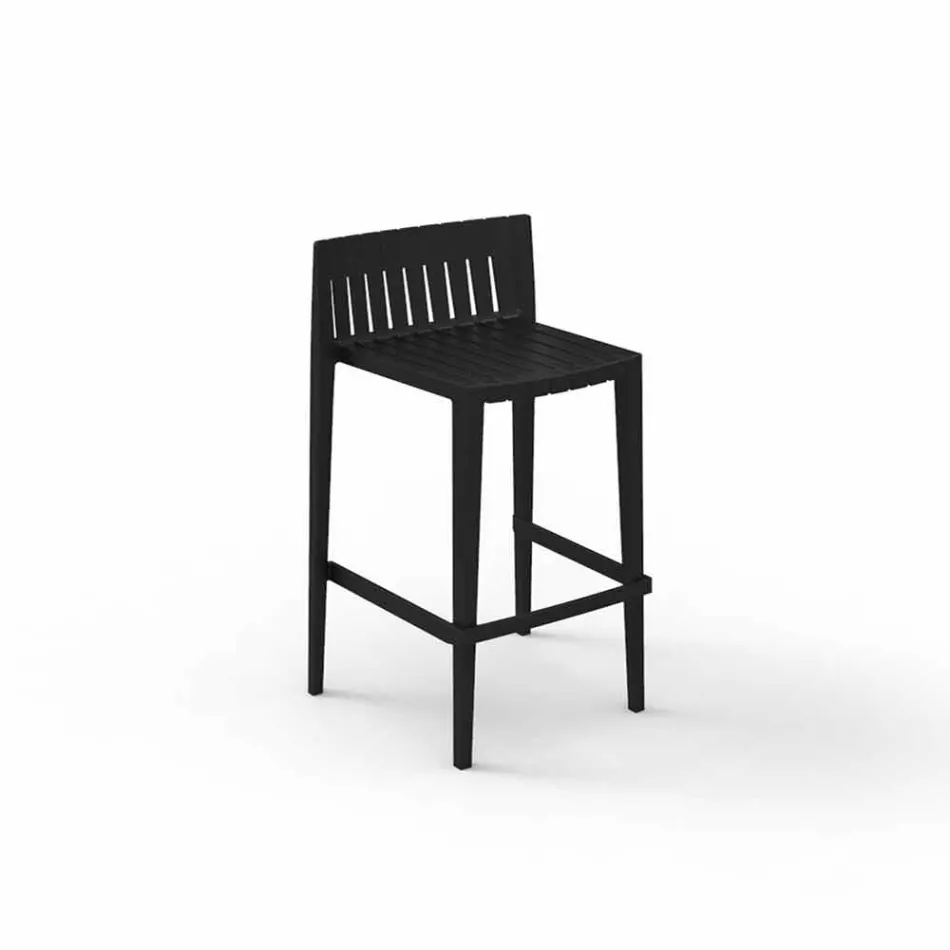 Vondom Spritz stackable H 97 cm garden stool in polypropylene Viadurini