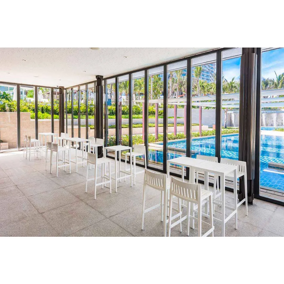 Vondom Spritz stackable H 97 cm garden stool in polypropylene Viadurini