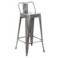 Indoor and Outdoor Iron Stool Height 94 cm - Stationery