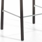Modern design stool with Alwyn H 86 cm back, made in Italy Viadurini