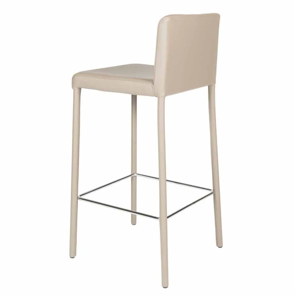 Modern design stool with Alwyn H 86 cm back, made in Italy Viadurini
