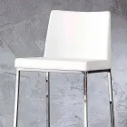Design stool for kitchen or dining room Celine H80 Viadurini