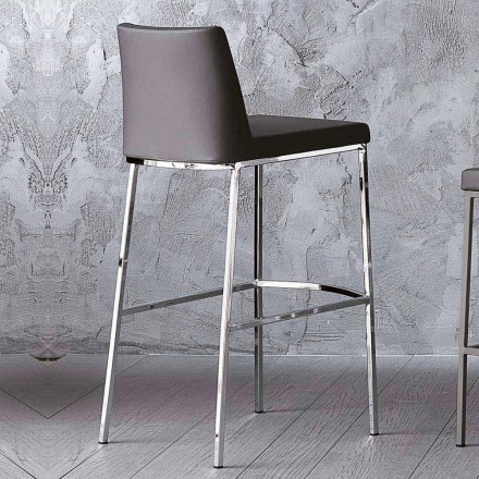 Design stool for kitchen or dining room Celine H80 Viadurini