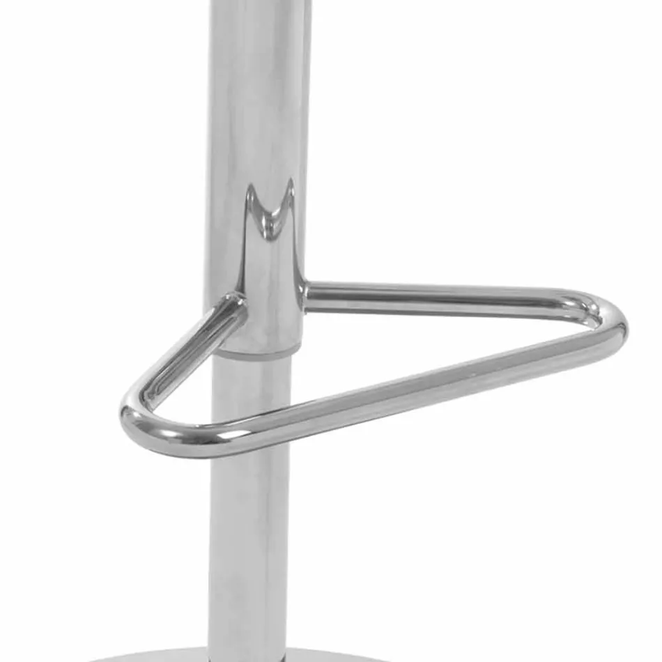 Swivel stool with modern design backrest Gord, H 113 cm Viadurini