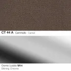 Swivel Stool in Fabric and Steel with Gas Lift Made in Italy - Marchesi Viadurini