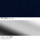 Swivel Stool in Fabric and Steel with Gas Lift Made in Italy - Marchesi Viadurini