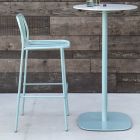 Stackable Outdoor Metal Stool Made in Italy 2 Pieces - Simply Viadurini