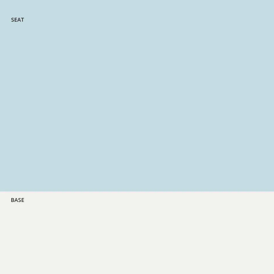 Stackable Stool in Metal and Polypropylene Made in Italy, 2 Pieces - Charla Viadurini