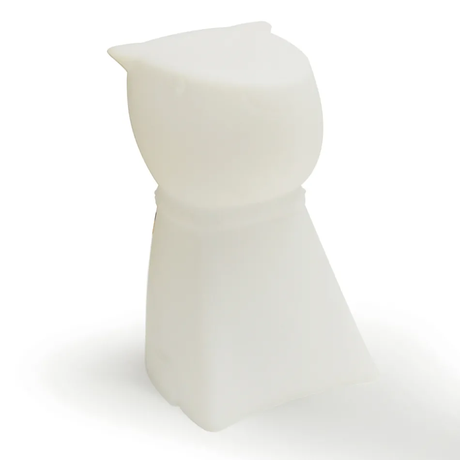 Rechargeable Outdoor Stool in the Shape of a Dog in Polypropylene - Ardea Viadurini