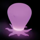 Rechargeable Outdoor Stool in the Shape of an Octopus in Polypropylene - Ardea Viadurini
