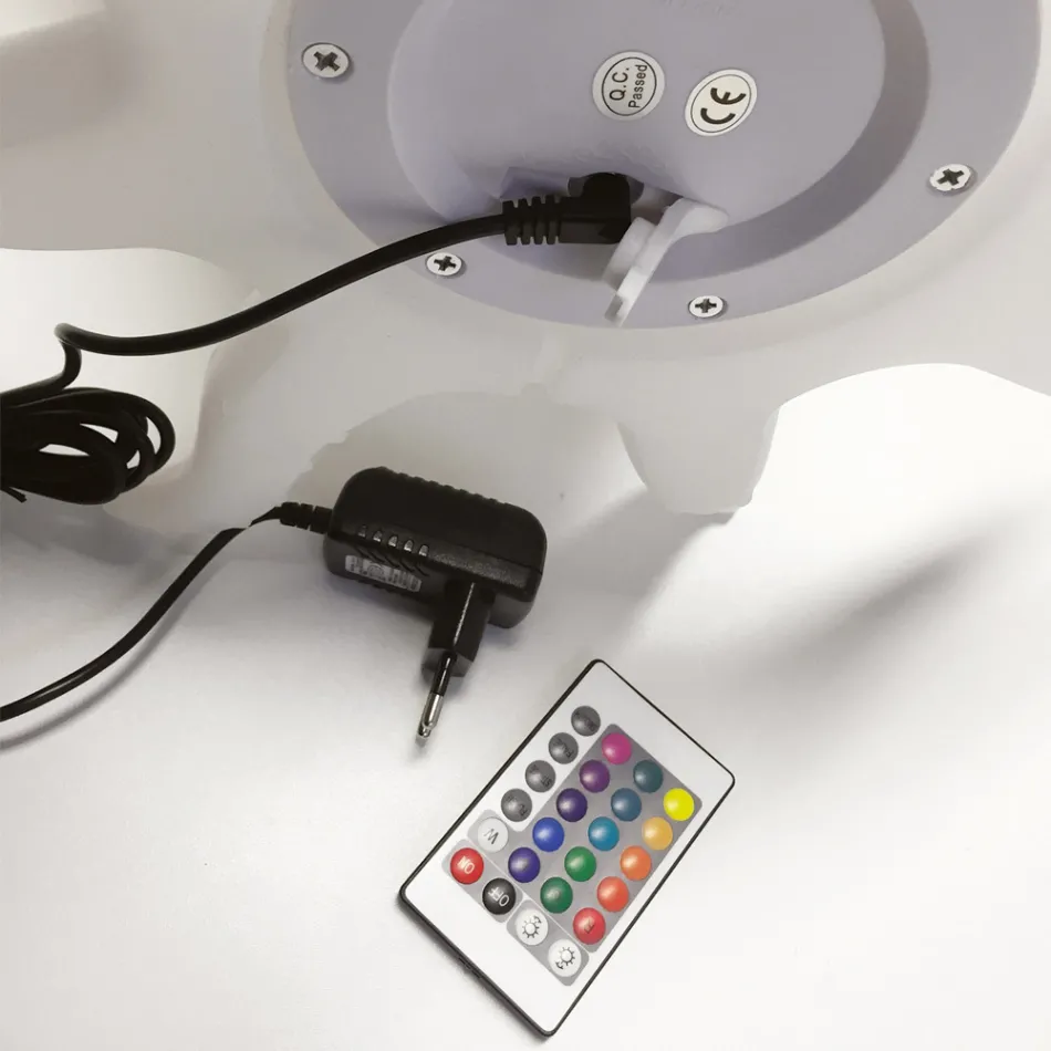 Rechargeable Outdoor Stool in the Shape of an Octopus in Polypropylene - Ardea Viadurini