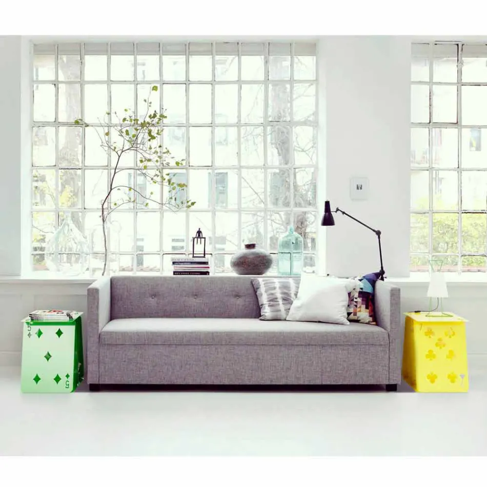 Stool - table - desk racks ComeQuandoFuoriPiove Mabele Viadurini