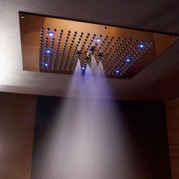 Ceiling shower head with chromotherapy and two jets Dream Neb