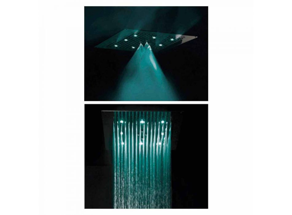Ceiling shower head with LED two jets Bossini Dream Neb