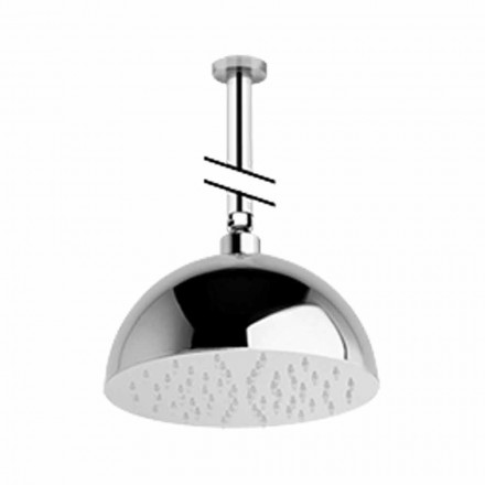 Shower Head in Steel Chrome Finish Bell Made in Italy - Auro Viadurini