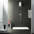 Modern wall shower head in Luxolid made 100 % in Italy, Rubano