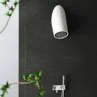 Modern wall shower head in Luxolid made in Italy, Rubano Viadurini