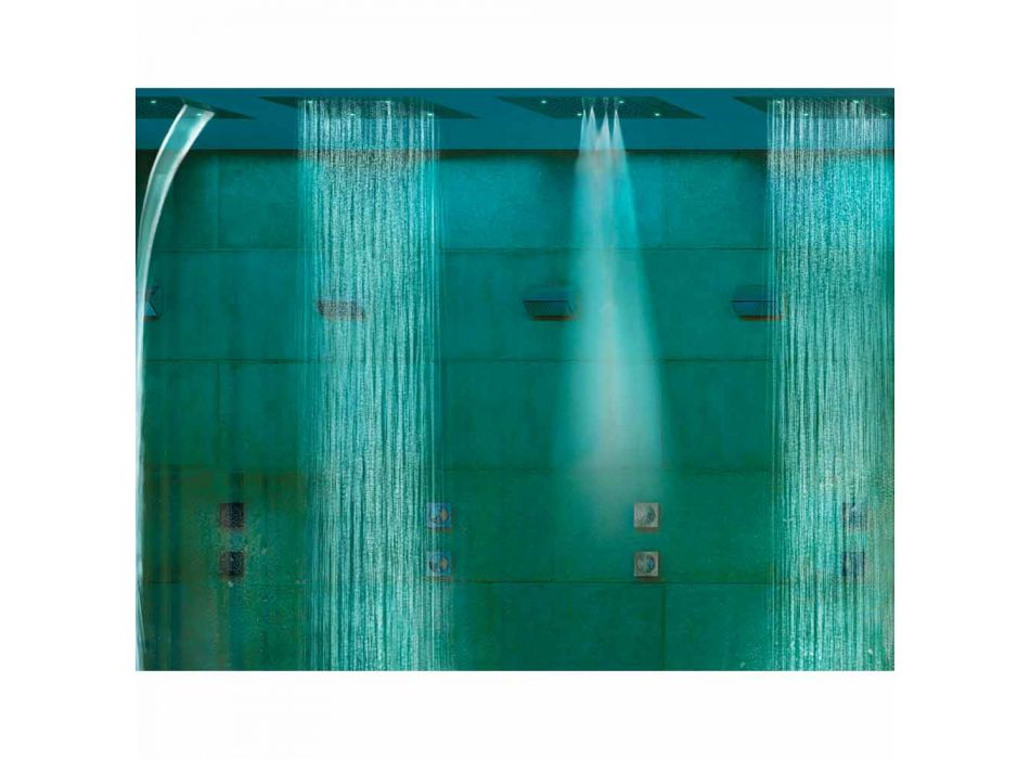 Modern four-function showerhead shower and chromotherapy Dream