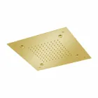 Square Stainless Steel Shower Head with Nebulizers Made in Italy - Selmo Viadurini