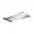 Rectangular Stainless Steel Wall Shower Head Made in Italy - Anito