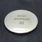 Round Ceiling Shower Head in Modern Steel Made in Italy - Damian Viadurini