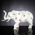 Handcrafted Elephant Shaped Ceramic Ornament Made in Italy - Fante Viadurini