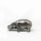 Hippo Shaped Ceramic Ornaments, Made in Italy - Savage Viadurini