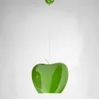 Suspension in Ceramics of Apple Shaped Design - Fruits Aldo Bernardi Viadurini