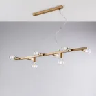 Lacquered Iron Pendant Lamp Made in Italy for Interior Decor - Verona Viadurini