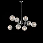 Made in Italy Iron Pendant Lamp for Interior Decorating - Delos Viadurini