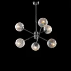 Made in Italy Iron Pendant Lamp for Interior Decorating - Monaco Viadurini