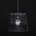 Anti-reflex pendant lamp Mara, 30 cm diam., made of polycarbonate