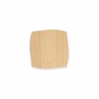 Modern Square Wooden Coaster Made in Italy - Abraham Viadurini